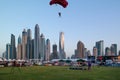 Dubai city fun parachuting and water activities, Tourist attractions at Dubai Marina