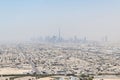 Dubai city view from heli Royalty Free Stock Photo