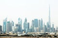 Dubai cityscape with skyscrapers Royalty Free Stock Photo