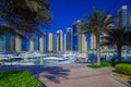 Dubai cityscape on a sunny day