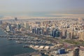 Dubai The Creek dhow dhows aerial view photography