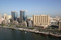 Dubai Creek view Royalty Free Stock Photo