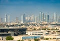 DUBAI - DECEMBER 2016: Old and modern buildings of Dubai. The ci Royalty Free Stock Photo