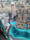 Dubai Downtown District, UAE Royalty Free Stock Photo