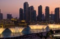 Dubai fountain Royalty Free Stock Photo