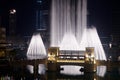 The Dubai Fountain Royalty Free Stock Photo