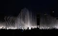 The Dubai Fountain with audience taking photograph