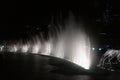 The Dubai Fountain night show