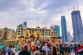 Dubai fountain promenade and Souk Al Bahar UAE