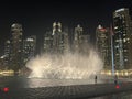 The Dubai Fountain in the UAE