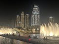 The Dubai Fountain in the UAE