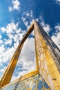 Dubai frame tourist attraction in Dubai UAE