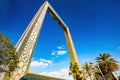 Dubai frame tourist attraction in Dubai UAE