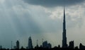 Dubai highest building Royalty Free Stock Photo