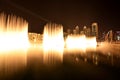 Dubai mall dancing fountains