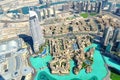 Dubai Mall View. Royalty Free Stock Photo