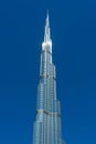 Close up up Burj Khalifa Tower