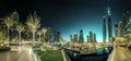 Dubai Marina bay, UAE Royalty Free Stock Photo