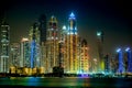 Dubai Marina cityscape, UAE Royalty Free Stock Photo