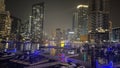 Dubai Marina Night View Summer