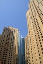 Dubai Marina Skyscrapers Royalty Free Stock Photo