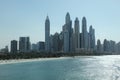 Dubai Marina symbol of Jumeirah beach