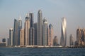 Dubai Marina view from the sea