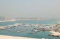 Dubai Marina yacht parking and Jumeirah Palm