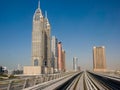 Dubai metro Royalty Free Stock Photo