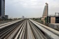 The Dubai Metro is a driverless, fully automated metro rail network in Dubai, United Arab Emirates