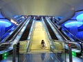 Interiors of Dubai Metro Station