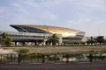 Dubai metro train station Royalty Free Stock Photo