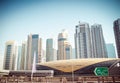 Dubai metro station Royalty Free Stock Photo