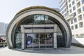 Dubai metro station Royalty Free Stock Photo