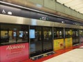 Dubai Metro Terminal in the UAE