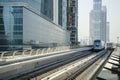 Dubai metro train