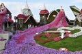 Dubai Miracle Garden in the UAE Royalty Free Stock Photo