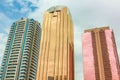 Dubai modern buildings Royalty Free Stock Photo