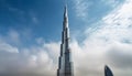 Dubai modern skyline reflects success, growth, and futuristic architecture generated by AI