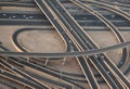 Dubai motorways Royalty Free Stock Photo
