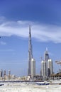 DUBAI - OCTOBER 29: View over Dubai