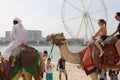 Dubai Round Bike and camel story