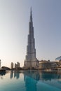 Dubai shopping mall and Burj khalifa