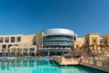 Dubai shopping mall exterior Royalty Free Stock Photo