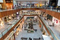 Dubai shopping mall interior, luxurious shops, United Arab Emirates Royalty Free Stock Photo