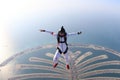 Dubai.Adrenalin flying in Skydive Dubai.