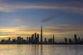 Dubai skyline from Creek