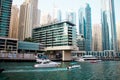 Dubai skyline, Dubai Marina, United Arab Emirates Royalty Free Stock Photo