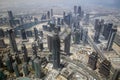 On the top of a building in dubai