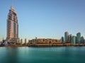 Dubai Souq Al Bahaar in the Afternoon